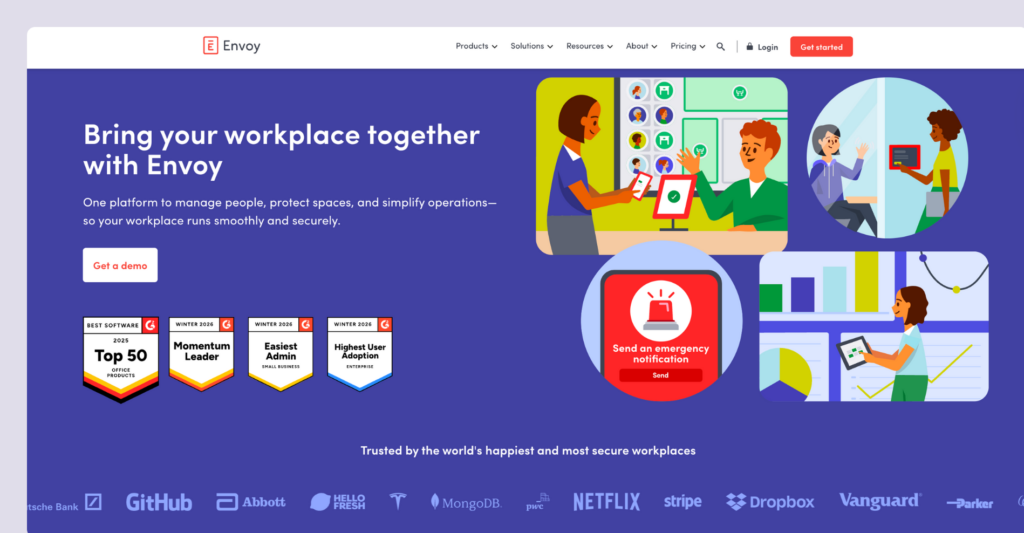 Envoy software website.