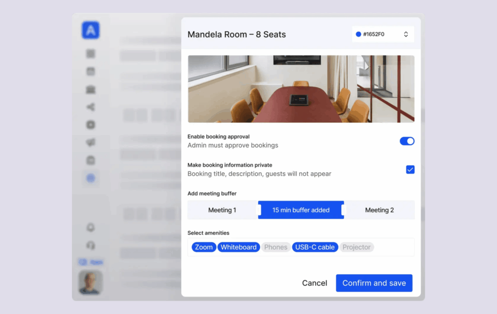Archie features - meeting time buffers.